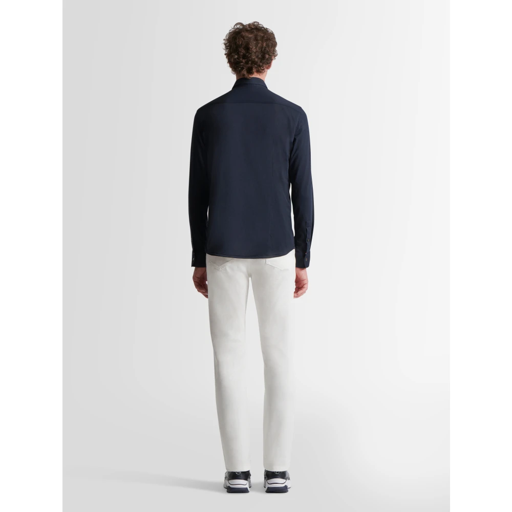 Fusalp Casual Shirts Blue Heren