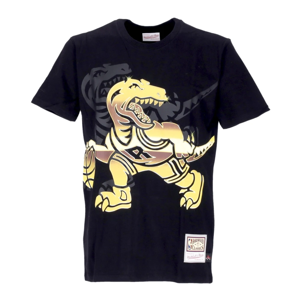 Mitchell & Ness NBA Big Face Tee Hardwood Classics Black Heren