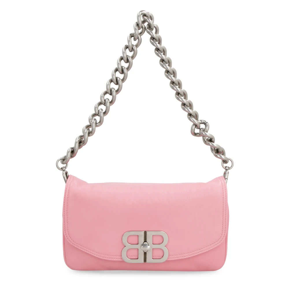 Balenciaga Zachte Leren Crossbody Tas Pink Dames
