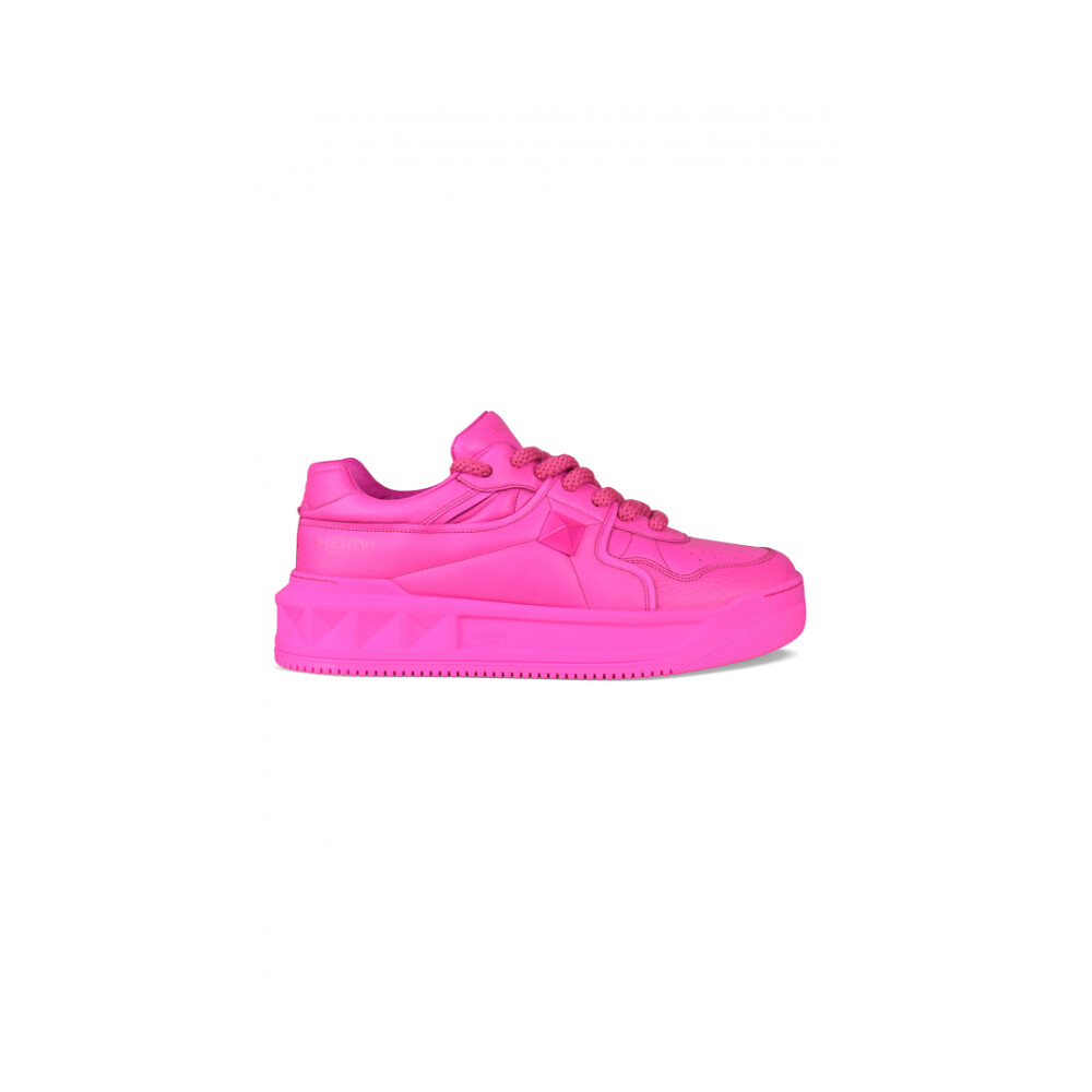 Rosa on sale skinn sneakers