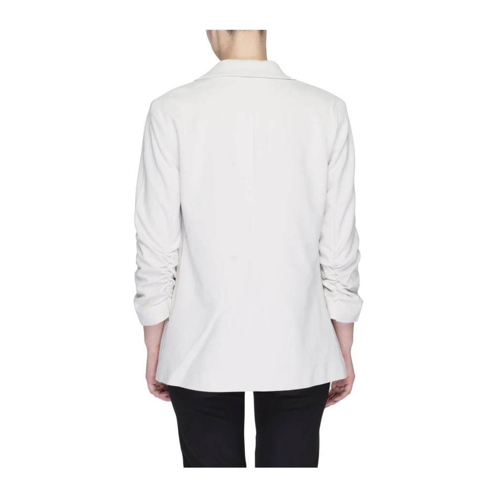 Only Beige Dames Blazer Lente Zomer Collectie Beige Dames