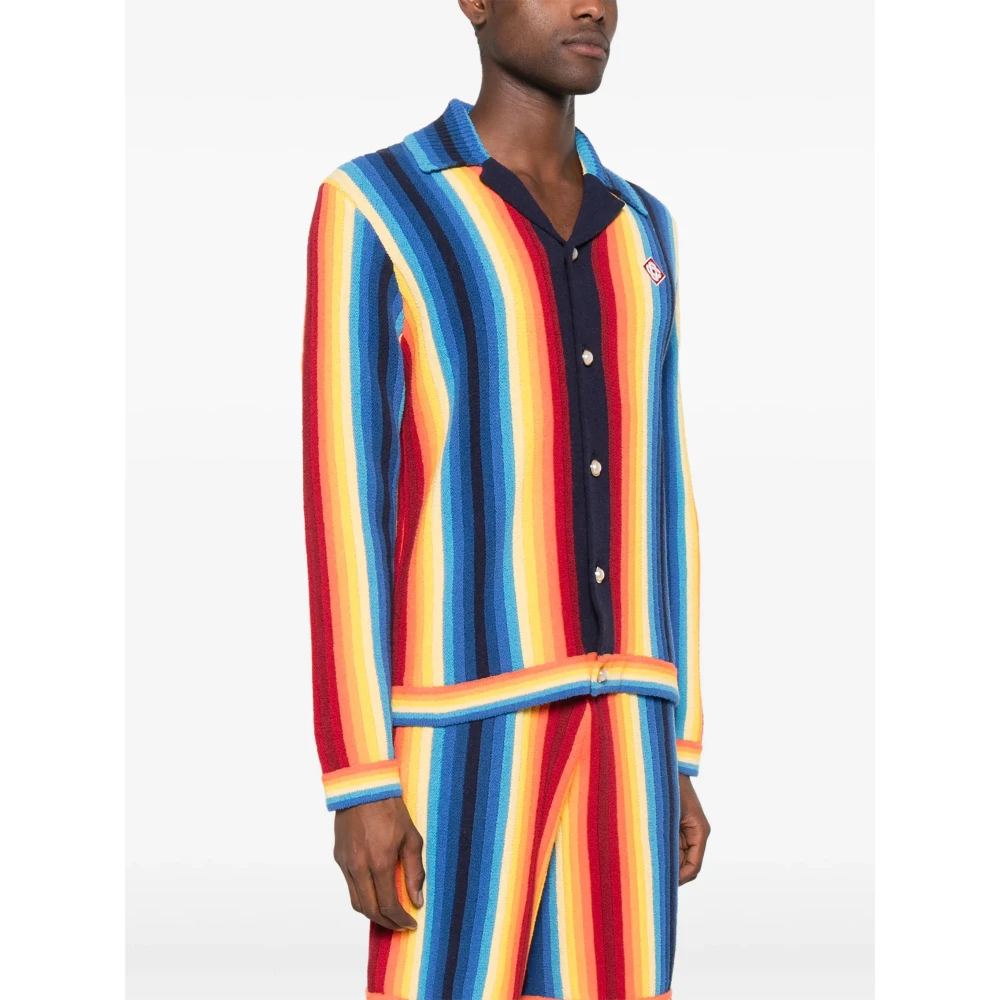 Casablanca Multicolor Spons Effect Jas met Logo Multicolor Heren
