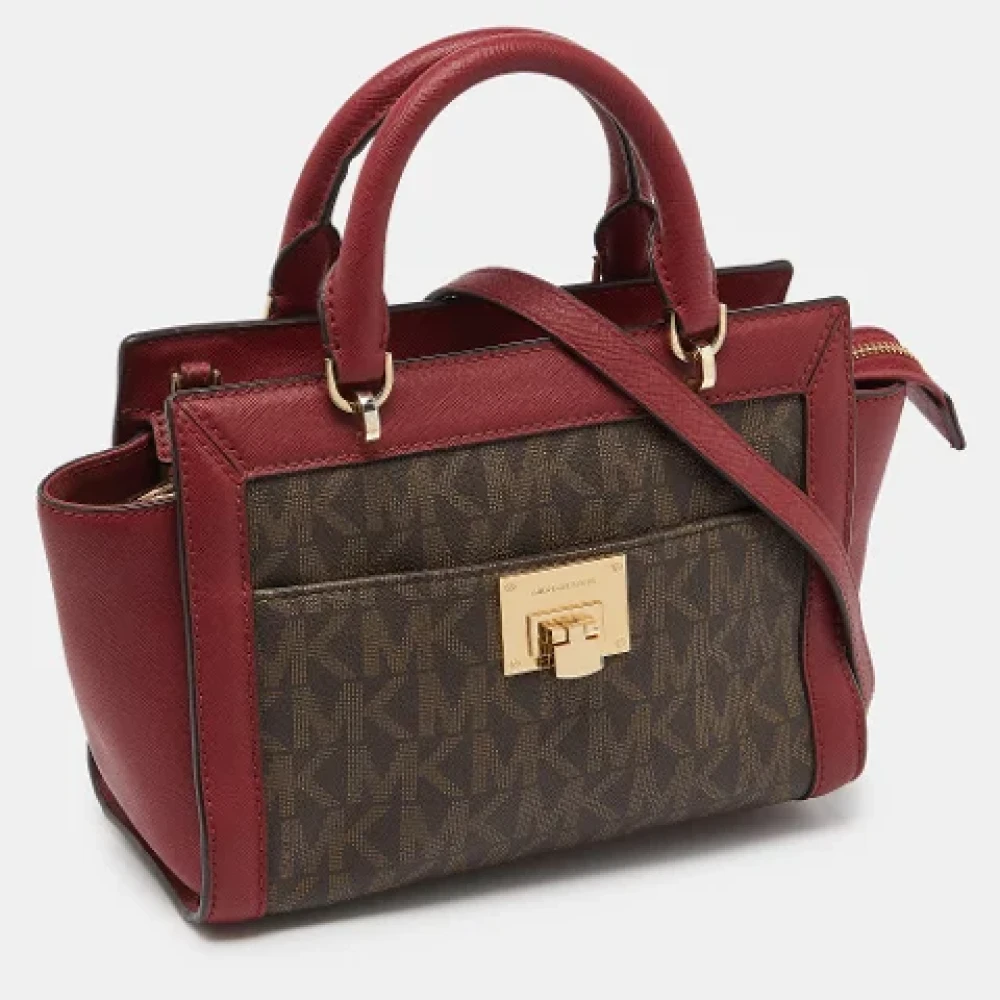 Michael Kors Pre-owned Leather totes Multicolor Dames