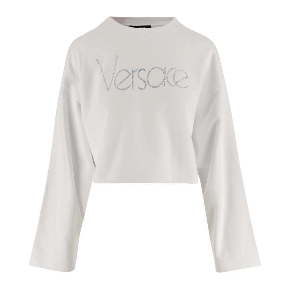 Versace Sweatshirts Hoodies White Dames