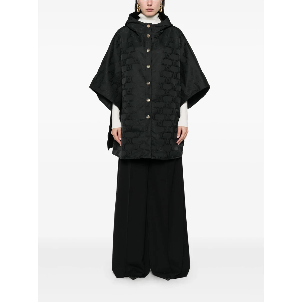 Max Mara Zwarte Ninfa Jurk Black Dames