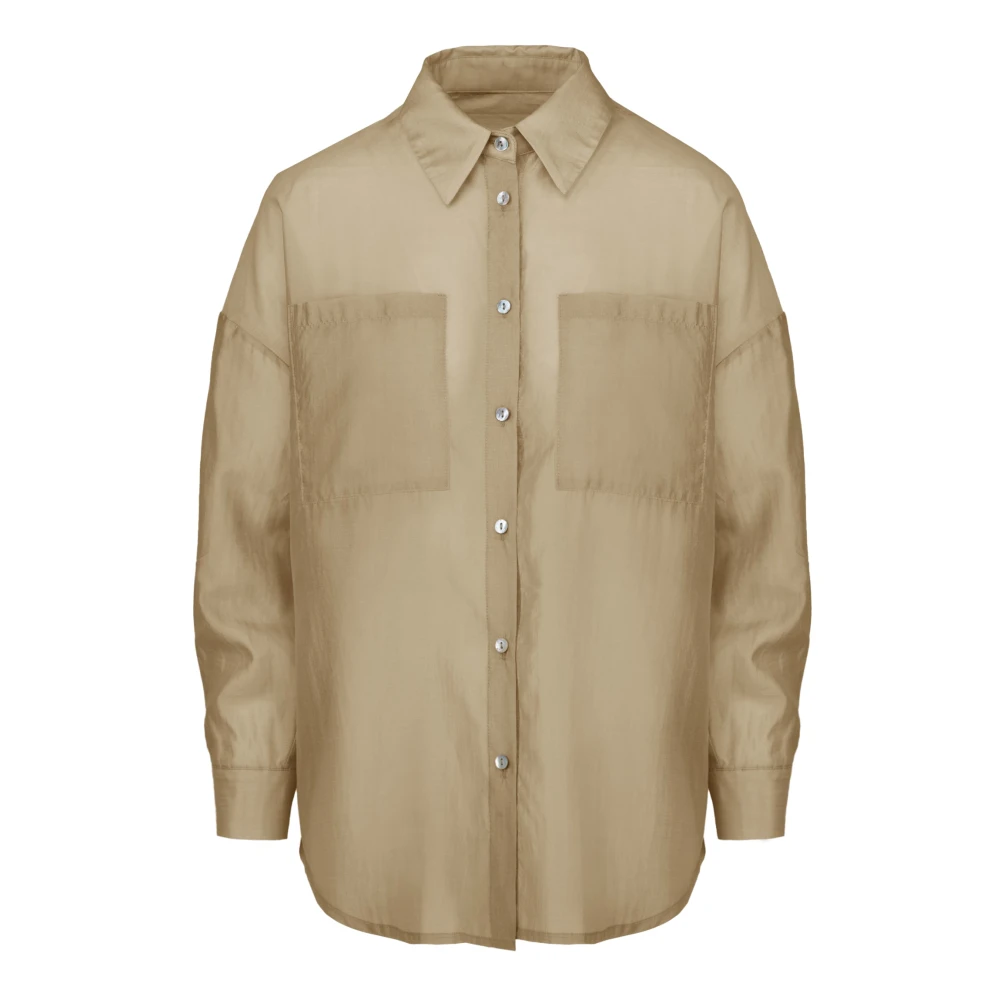 Bomboogie Mujer Beige Blusas Y Camisas, Talla: S