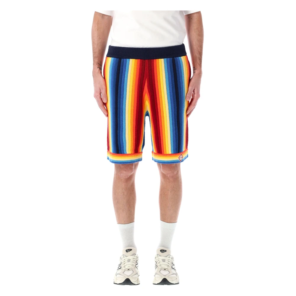 Casablanca Gradient Towelling Effect Shorts Multicolor Heren