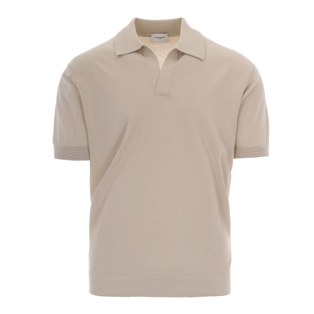 Paolo Pecora Men's Gray Polo Shirts, 2XL, Polo Shirts