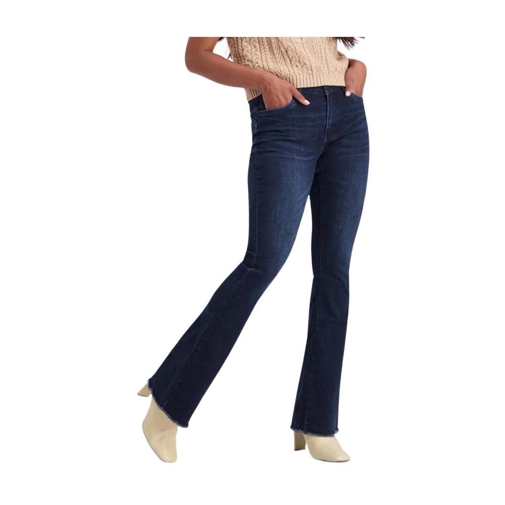 Florez Flared Jeans Cr0019 Blue Dames