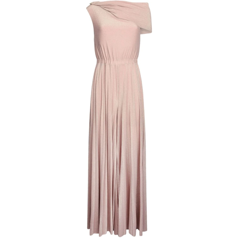 Liu Jo Elegant Roze Ruche Jumpsuit Pink Dames