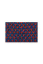 col-rond-bleu-pour-femmes-avec-motif-bicolore