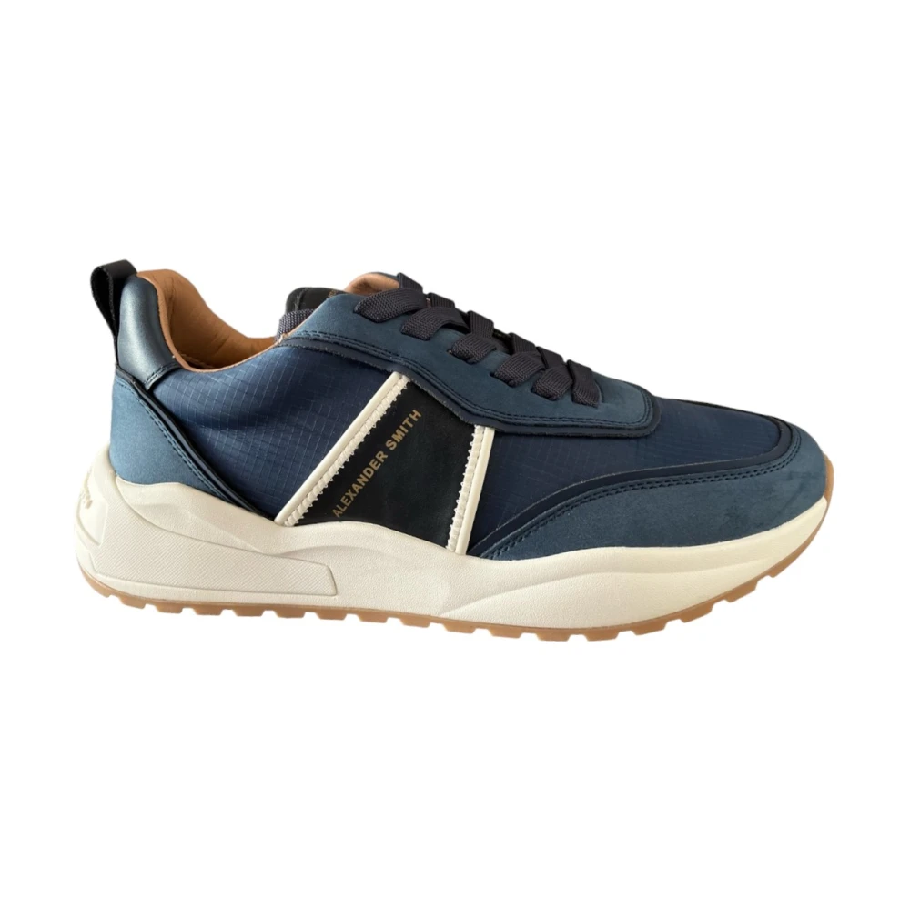 Alexander Smith Blauwe Dover Stijlvolle Sneakers Heren Schoenen