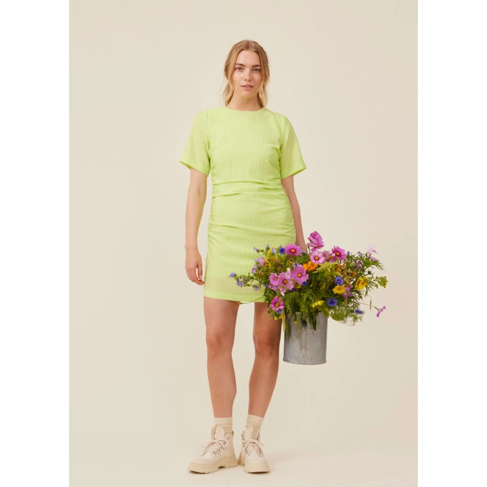 Modström Neon Groen Jurkje Ibi Green Dames
