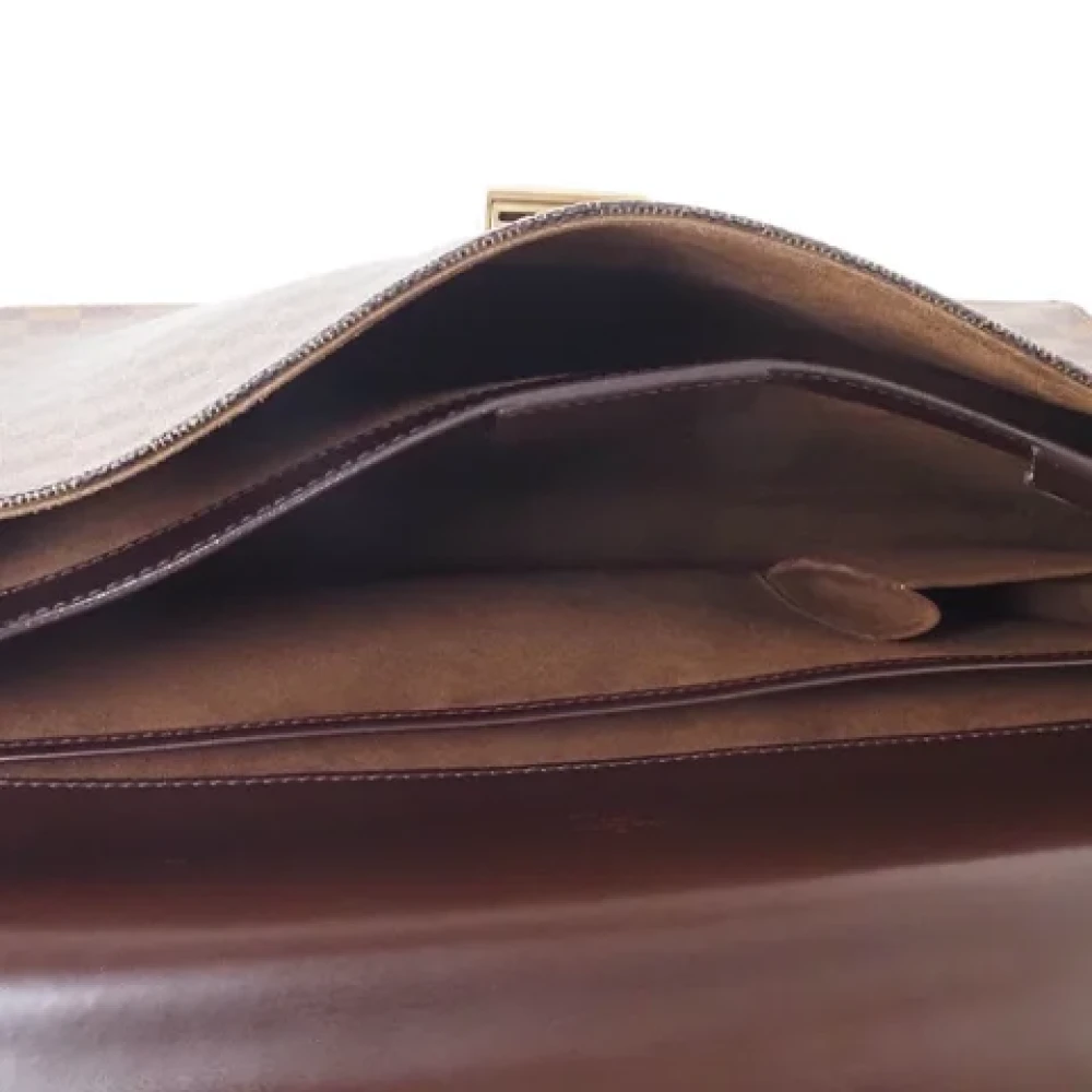 Louis Vuitton Vintage Pre-owned Canvas louis-vuitton-bags Brown Heren