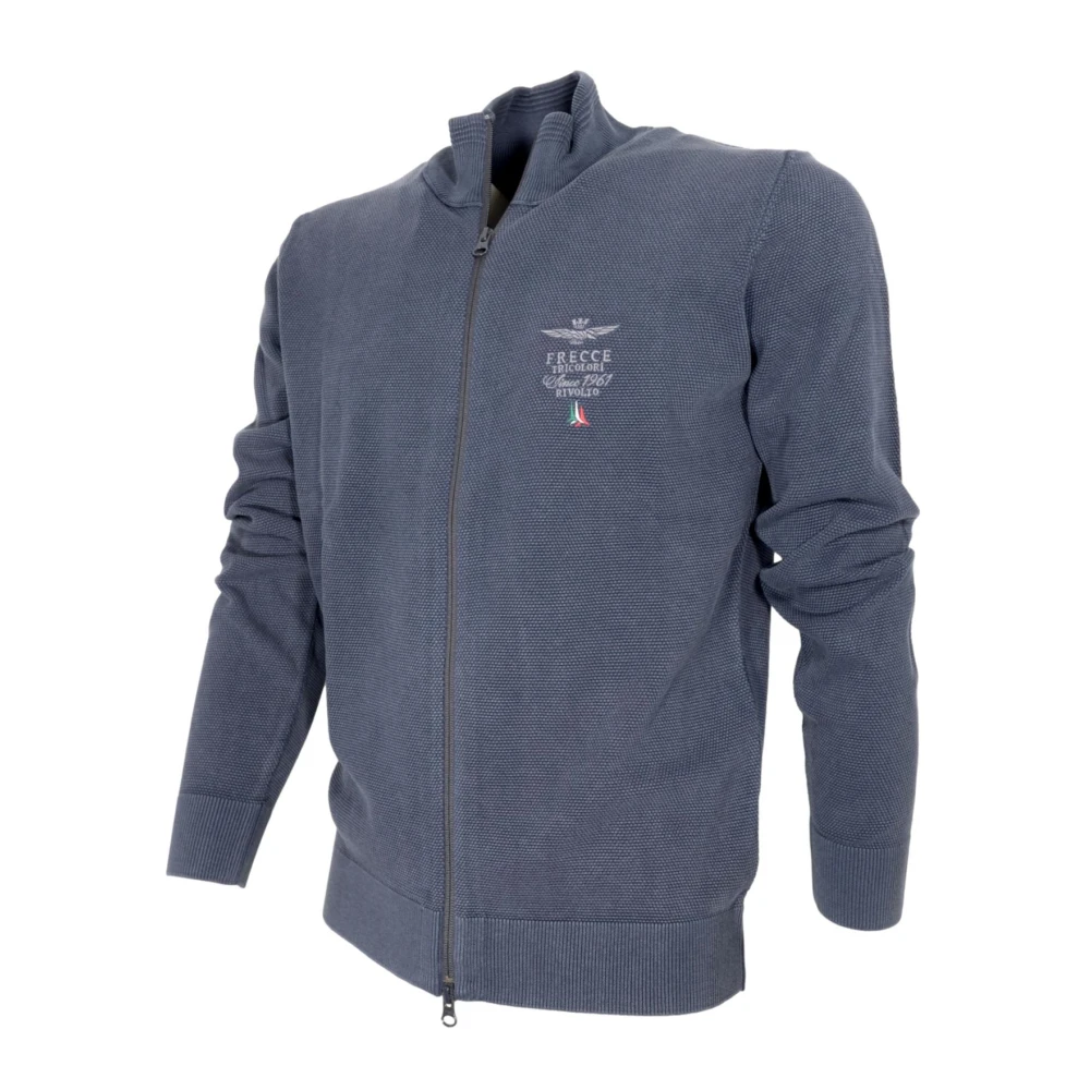 aeronautica militare Shirts Blue Heren