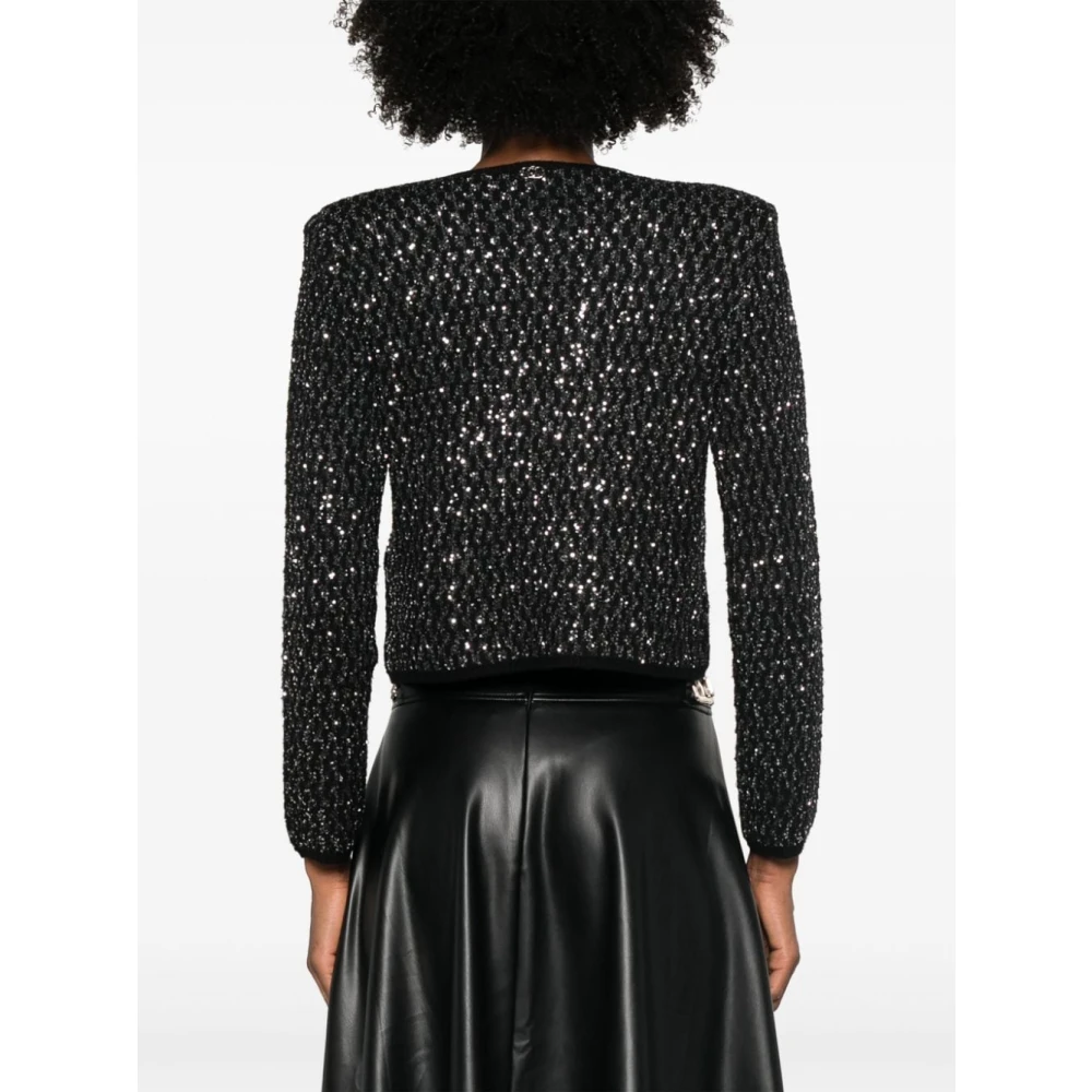 Liu Jo Zwarte Sweater Collectie Black Dames