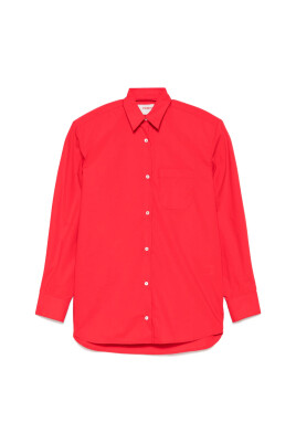 rose-red-button-up-shirt