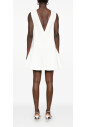 mini-robe-blanche-col-en-v