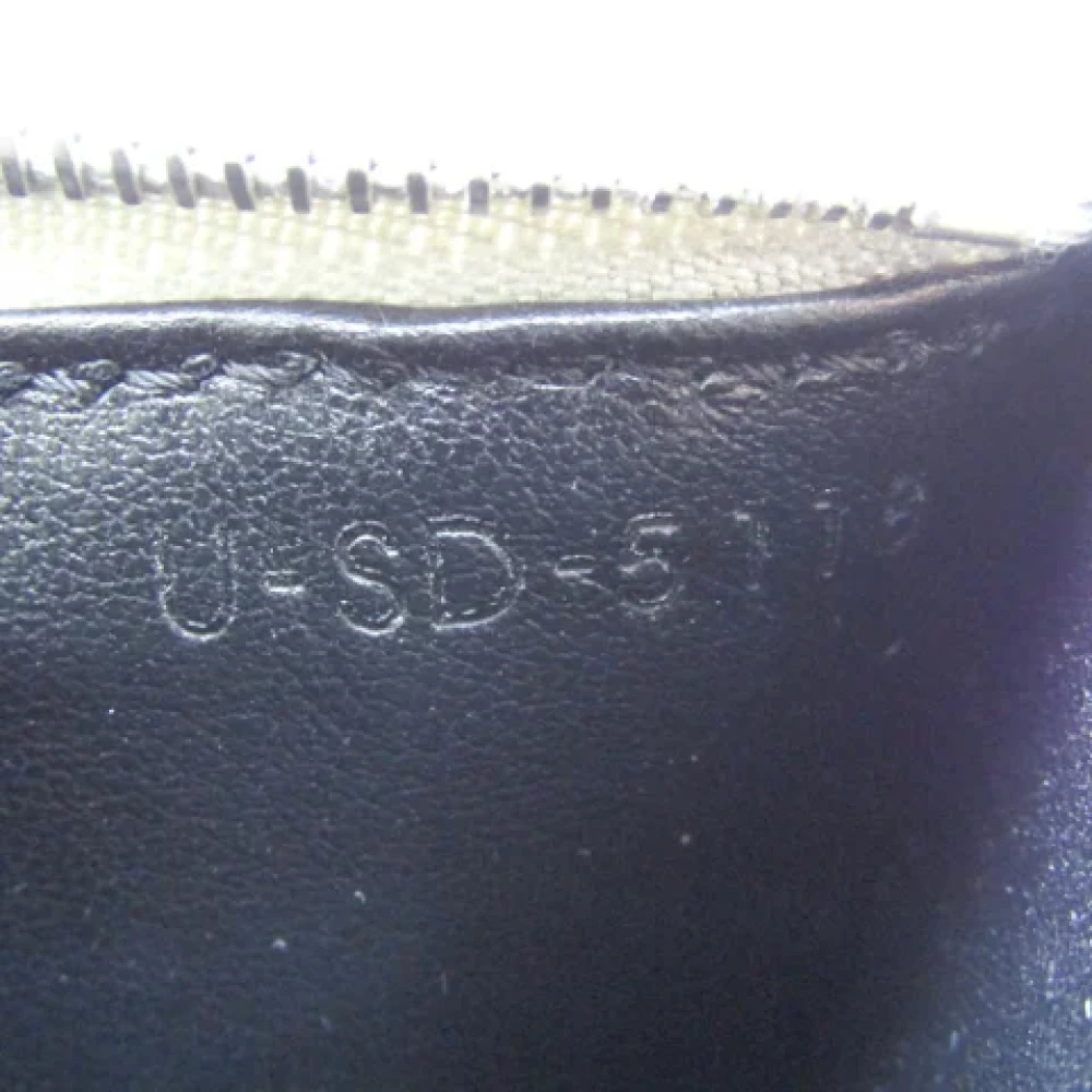 Celine Vintage Pre-owned Leather home-office Gray Dames