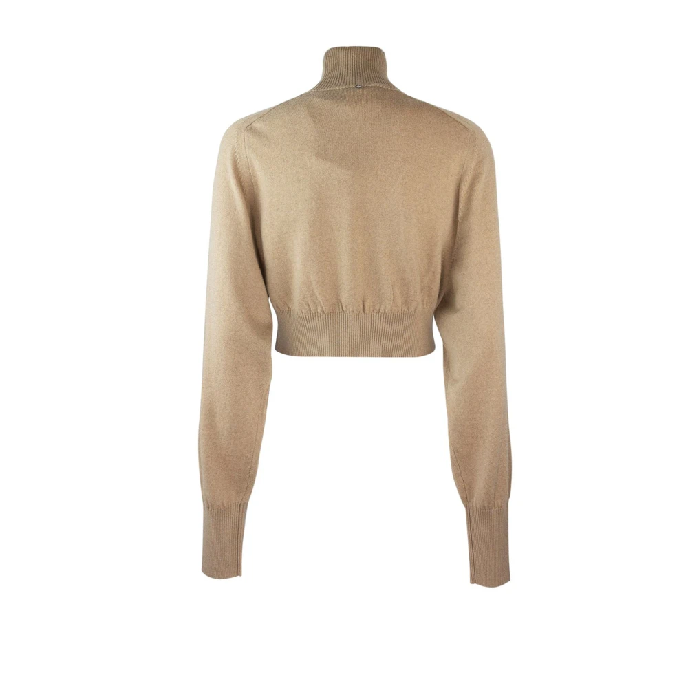 SPORTMAX Bruine Wollen Trui Brown Dames