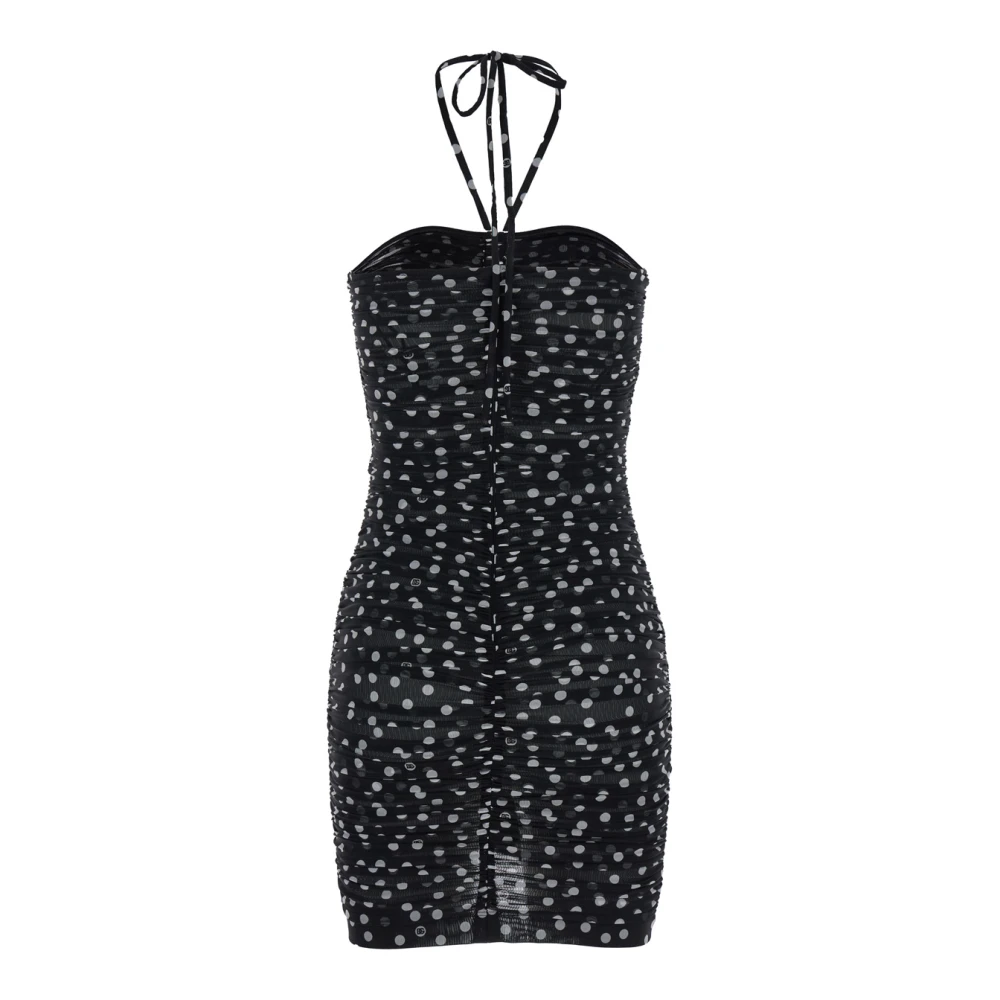 Dolce & Gabbana Zwarte Mini Jurk Mambo Italiano Black Dames