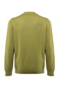 polo-a-manches-longues-vert-avec-logo