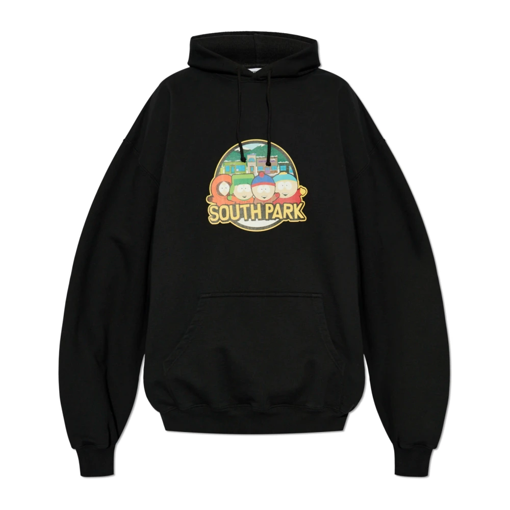 Vetements Hoodie Black Heren
