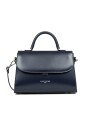 elegant-sac-a-main-a-rabat-bleu-fonce