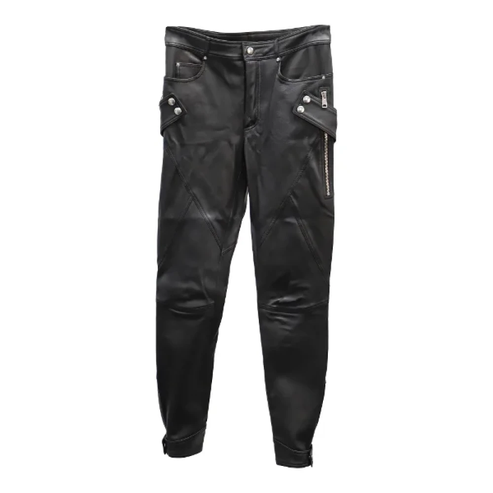Alexander McQueen Pre-owned Leather bottoms Black Dames