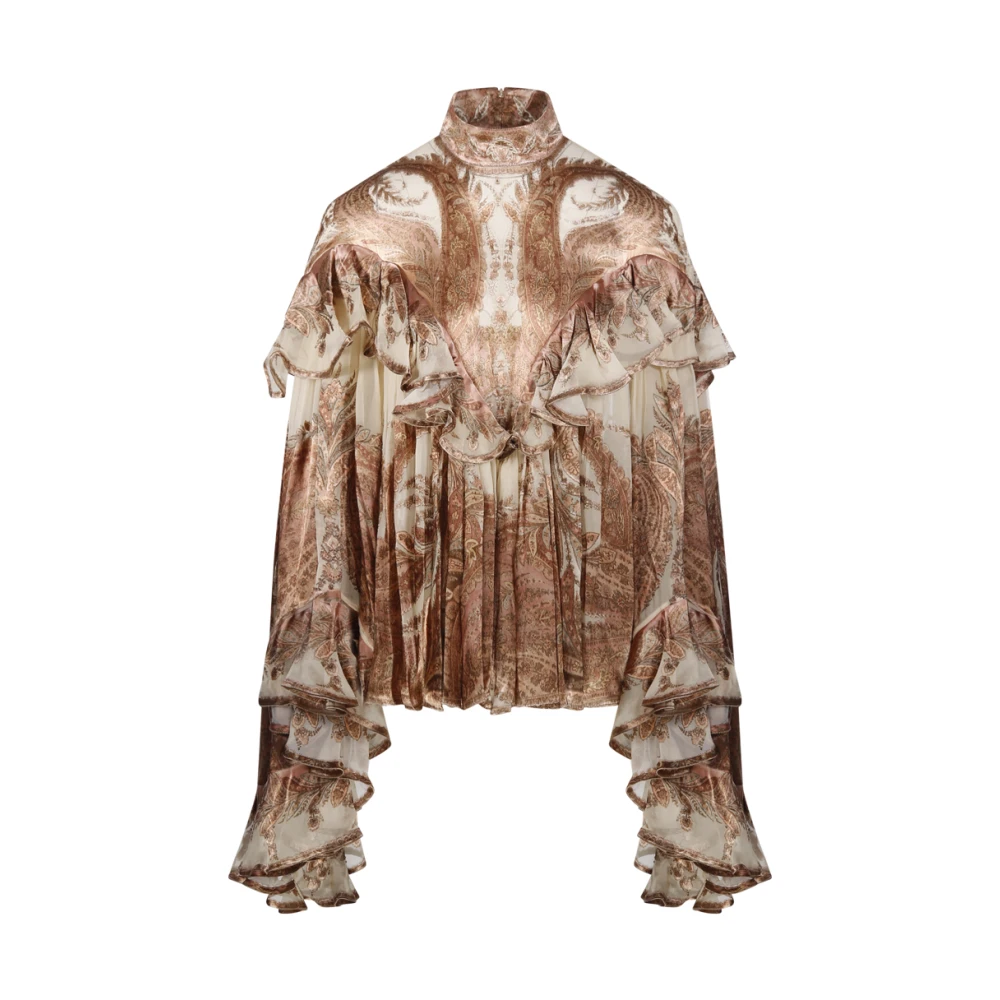 Zimmermann Women's Hypnotic Burnout Blouse