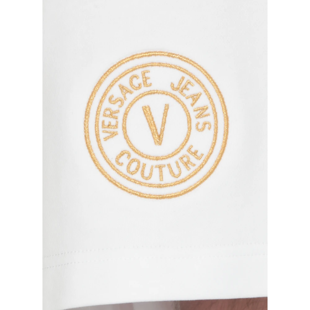 Versace Jeans Couture Casual Shorts White Heren