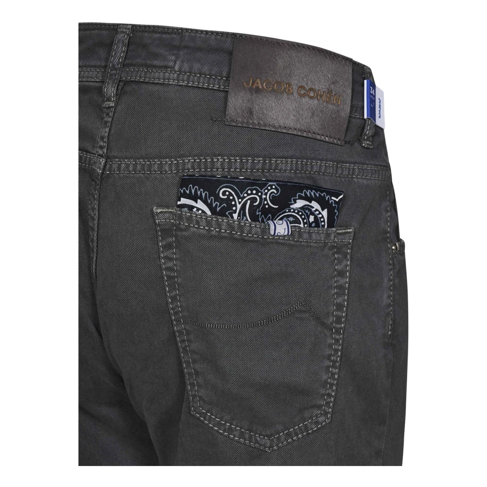 Jacob Cohën Grijze Slim Fit Jeans Aw24 Gray Heren