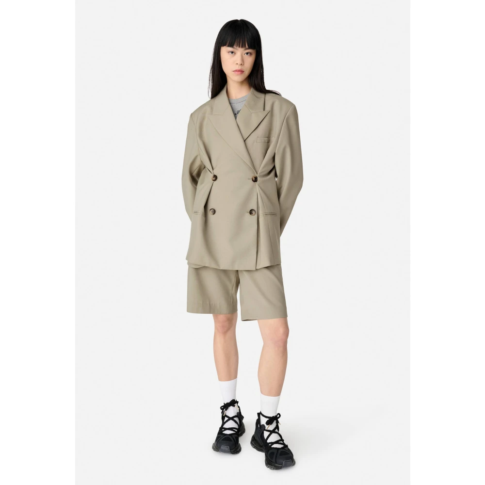 Axel Arigato Kaia Tailored Blazer Beige Dames
