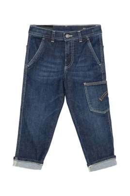 Jeans con risvolto