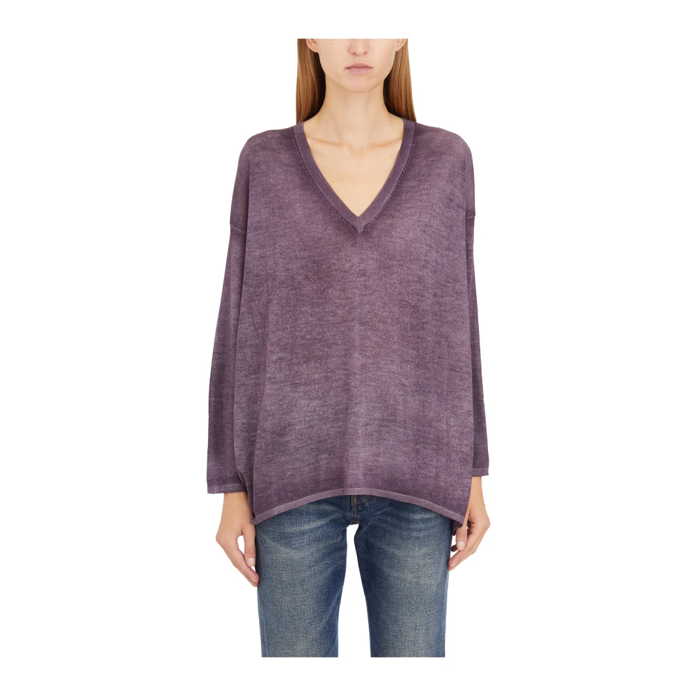 Knitwear > V-neck Knitwear - - Avant Toi - Modalova