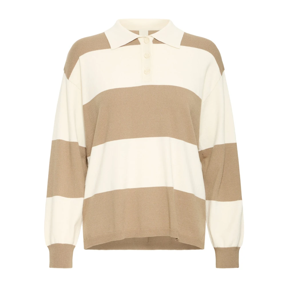 Ichi Donna Beige Maglione Da Boston 14 - Immagine 2
