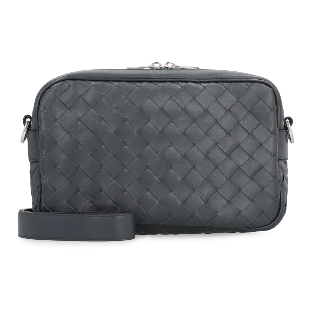 Bottega Veneta Uomo Grigio Borse, Taglia Unica, New,