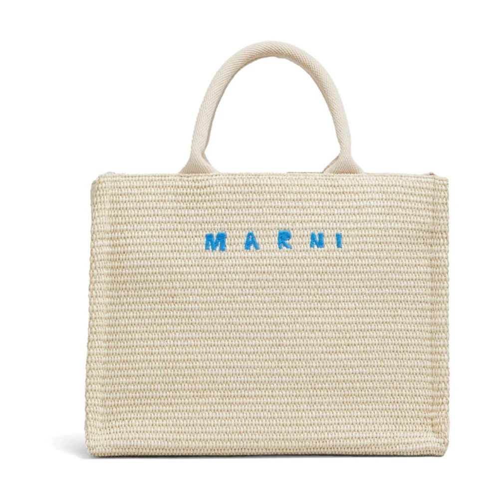 Marni - Bags > Tote Bags - Beige - Marni - Modalova