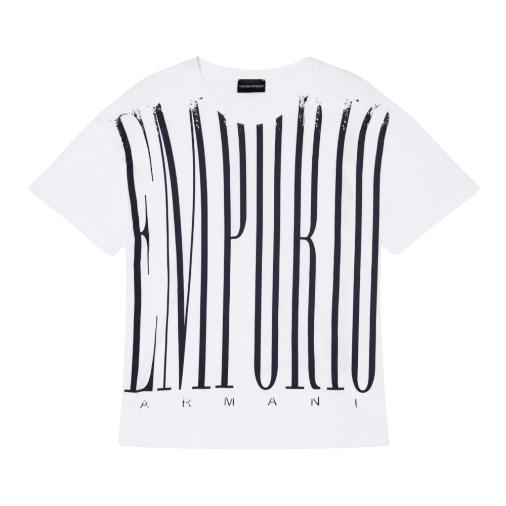 Emporio Armani Donna Bianco Top, S, New,