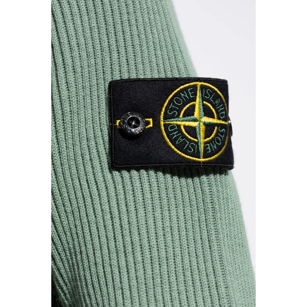 Stone Island Wollen trui Green Heren