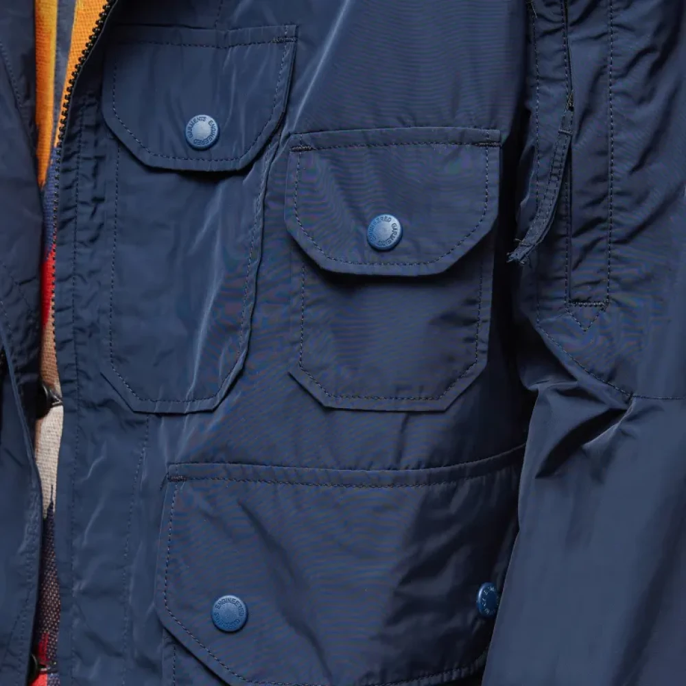 Engineered Garments Regenjass Blue Heren