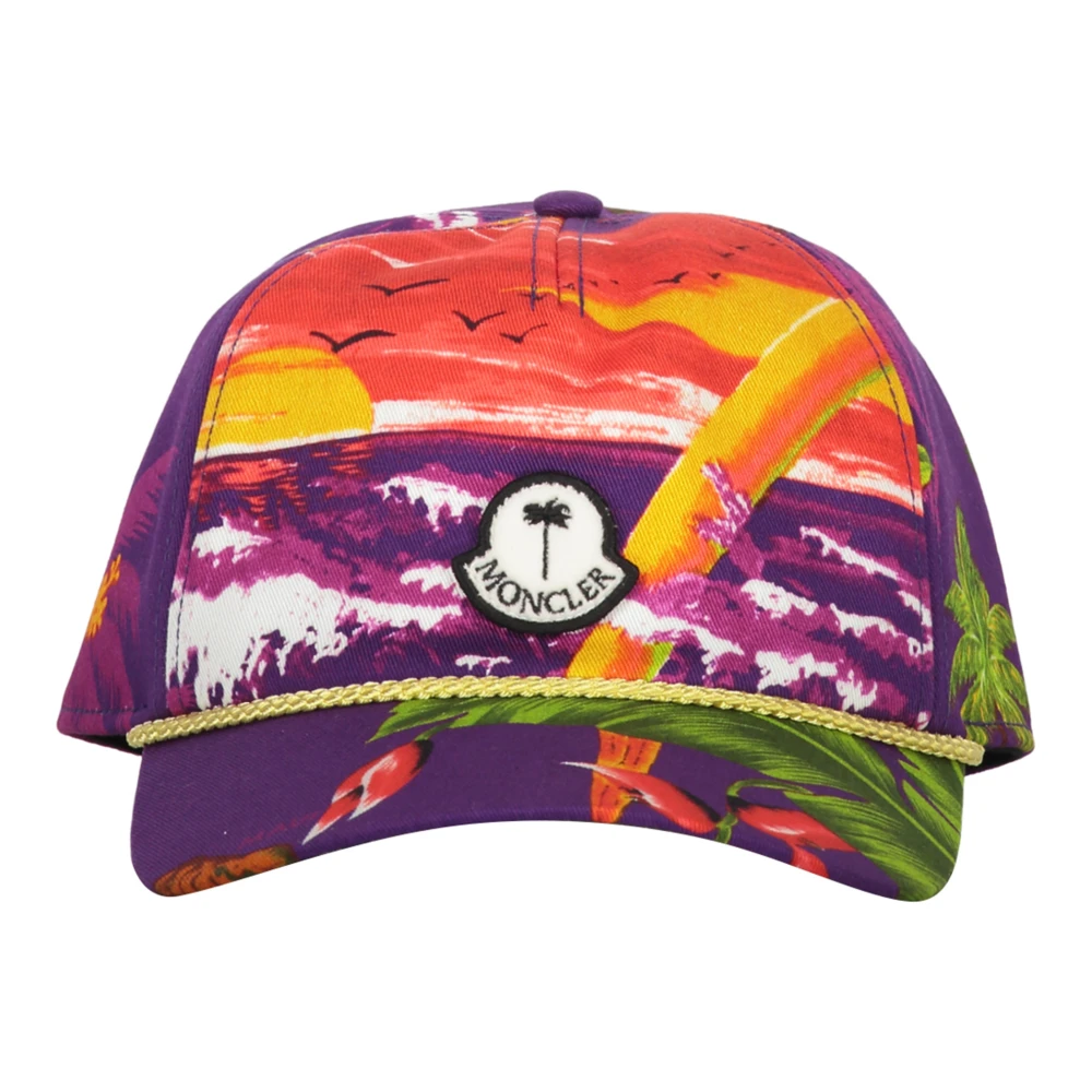 Palm Angels Logo Patch Baseball Cap Multicolor Heren