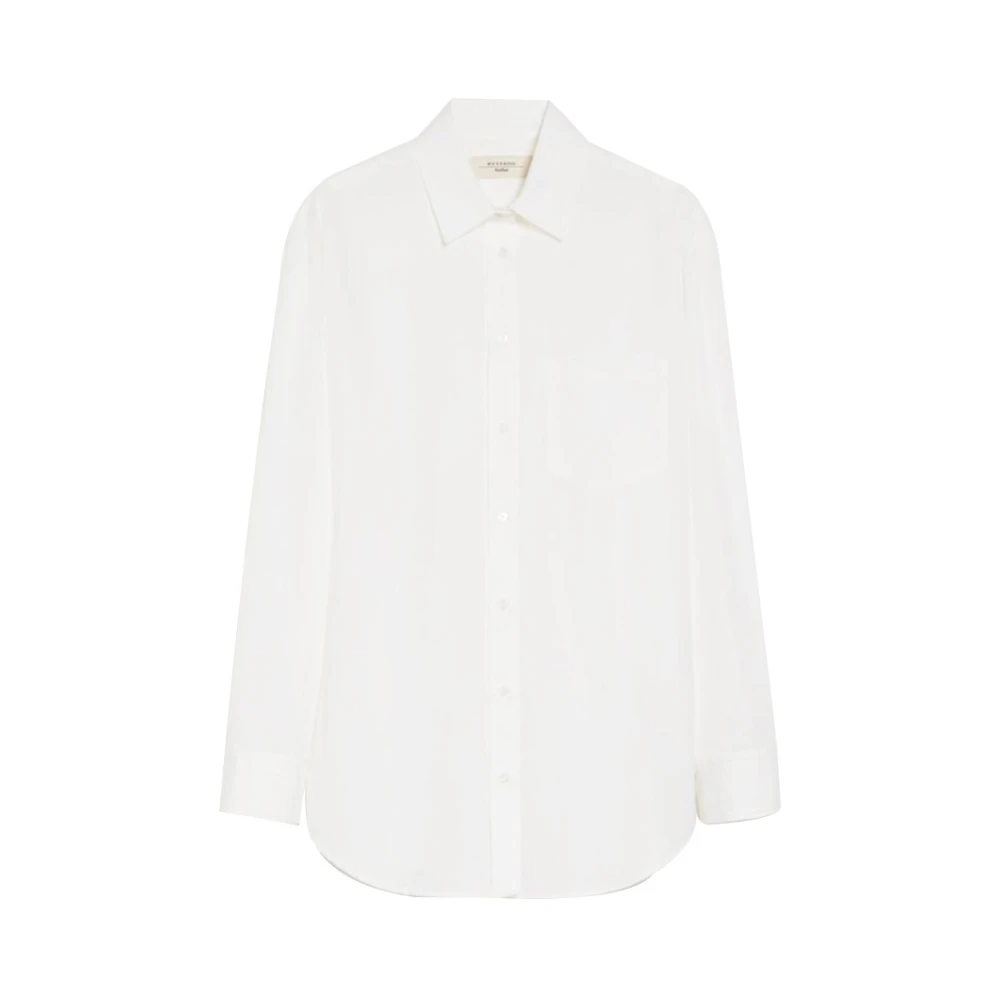 Max Mara Weekend Witte Weekend Blouse Elegant Veelzijdig White Dames