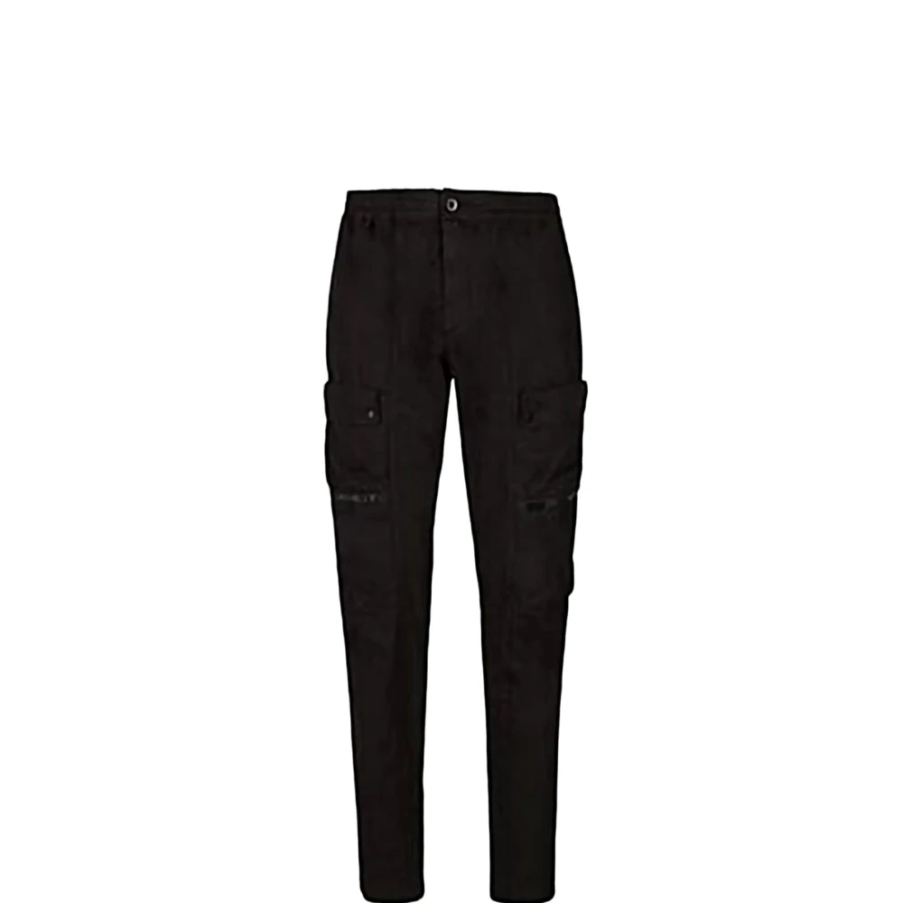 C.P. Company Casual Katoenen Broek Black Heren