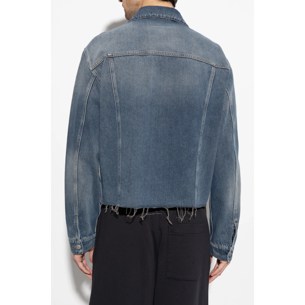MM6 Maison Margiela Denim Jack Blue Heren
