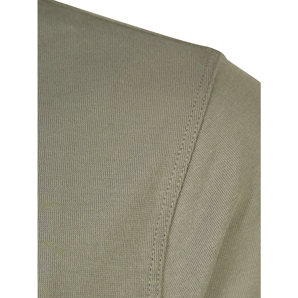 Zanone Klassieke T-shirts en Polos Green Heren