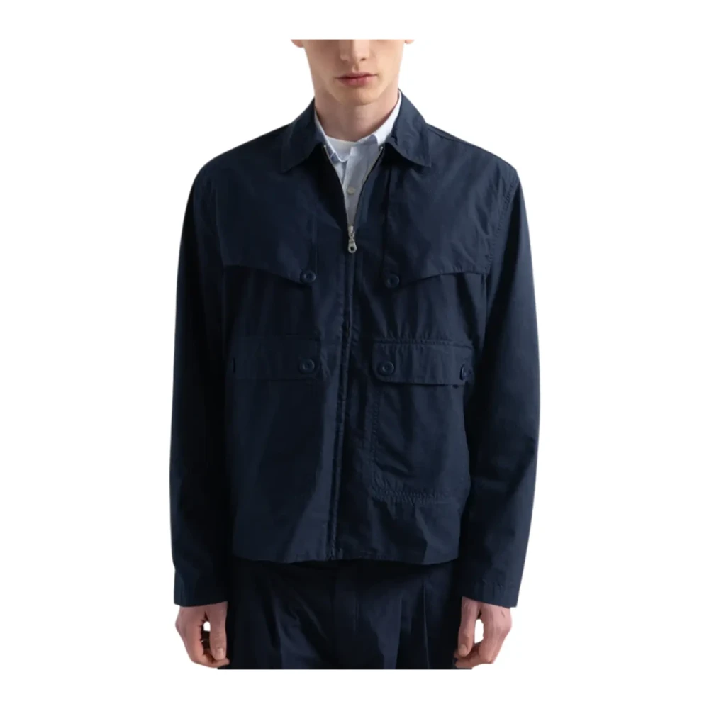 Edmmond Studios Men's Blue Light Jackets, Xl, Marvin Jacket