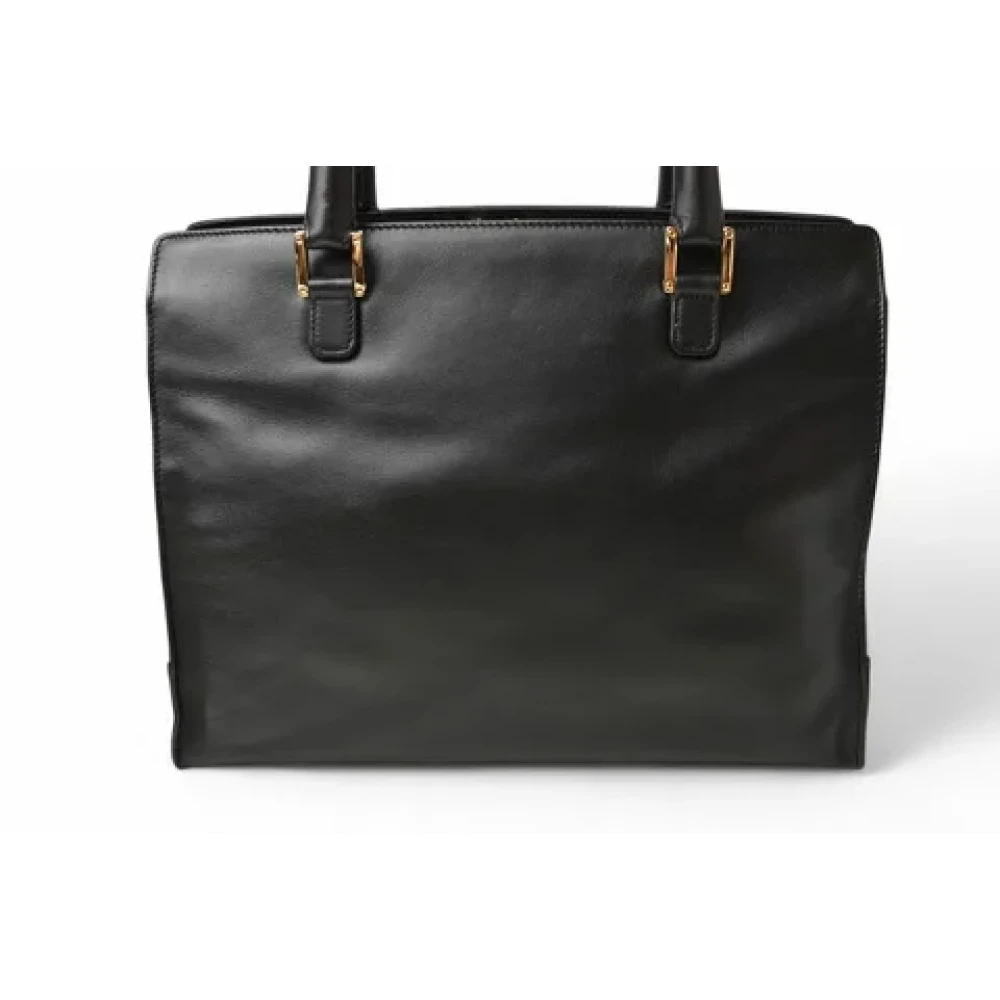 Loewe Pre-owned Leather totes Black Dames