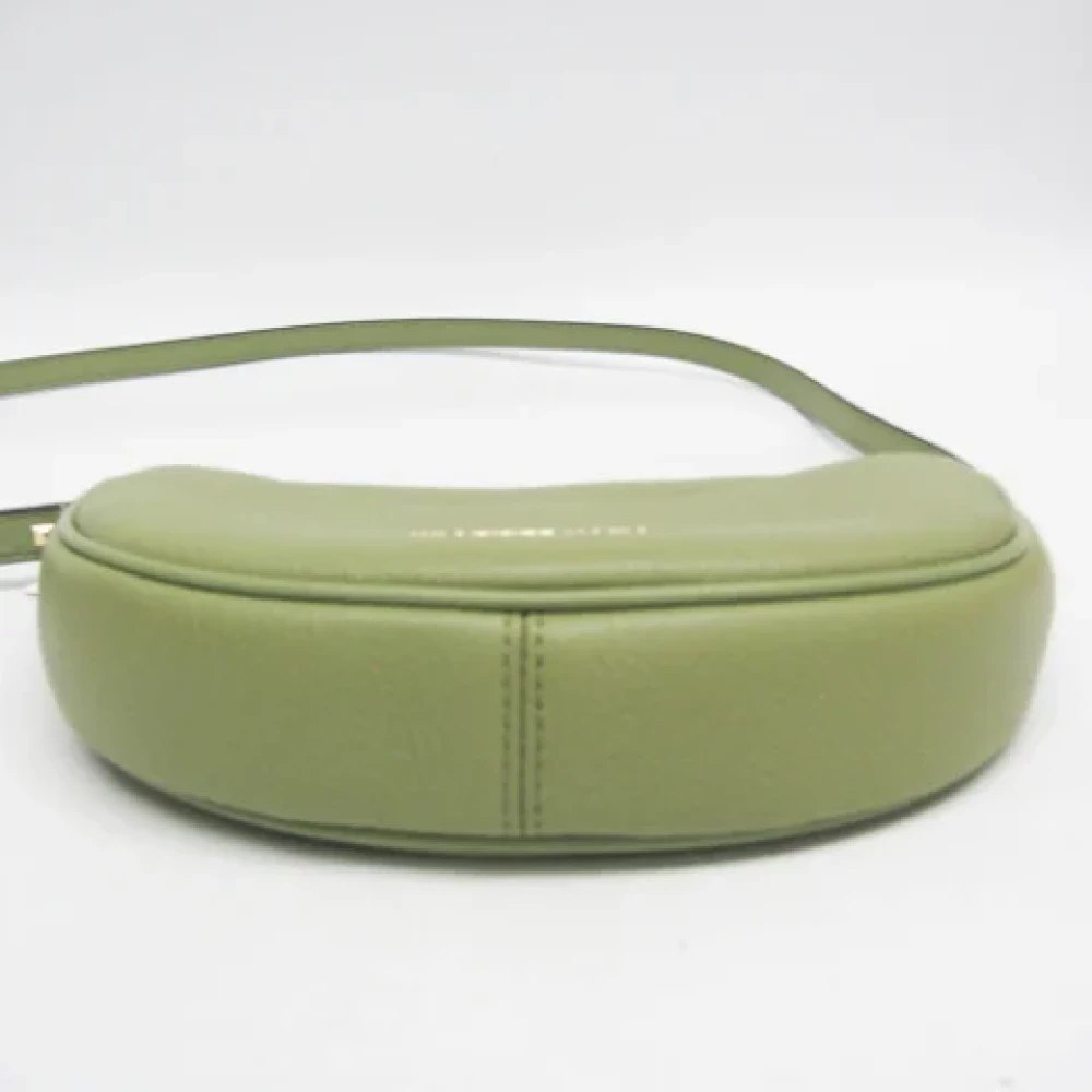 Michael Kors Pre-owned Leather shoulder-bags Green Dames