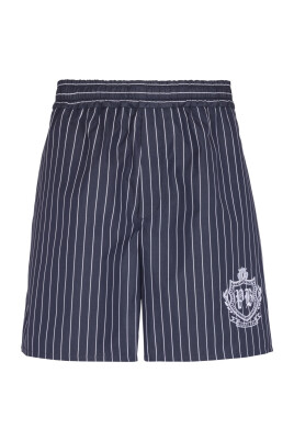 short-de-pyjama-en-popeine-a-rayures